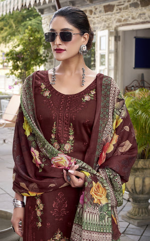 Ambarlyn Premium Cotton Salwar Kameez – Embroidered with Cutwork Border