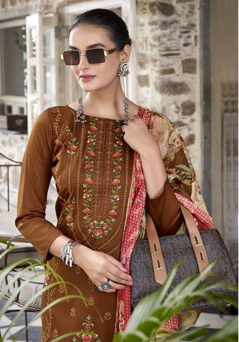 Ambarlyn Premium Cotton Salwar Kameez – Embroidered with Cutwork Border