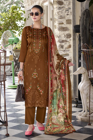 Ambarlyn Premium Cotton Salwar Kameez – Embroidered with Cutwork Border