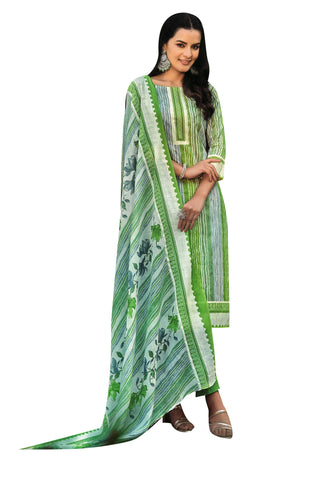 Ambarlyn Casual 100% Cotton Printed Salwar Kameez Suit | Lawn Cotton Dupatta (CPSK ZLK720)